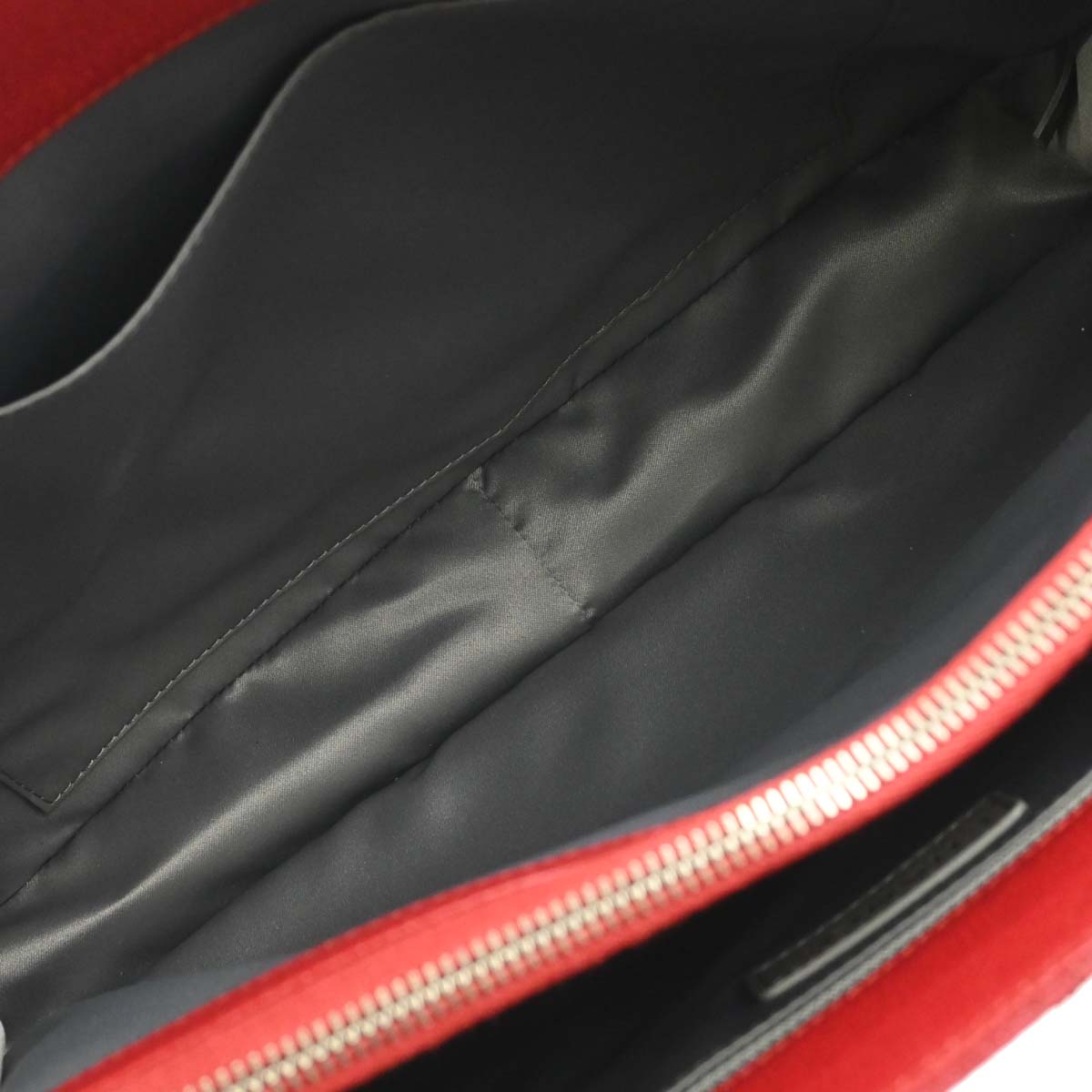 Chanel 2012-2013 Red Caviar Skin Grand Shopping Tote GST Chain Handbag