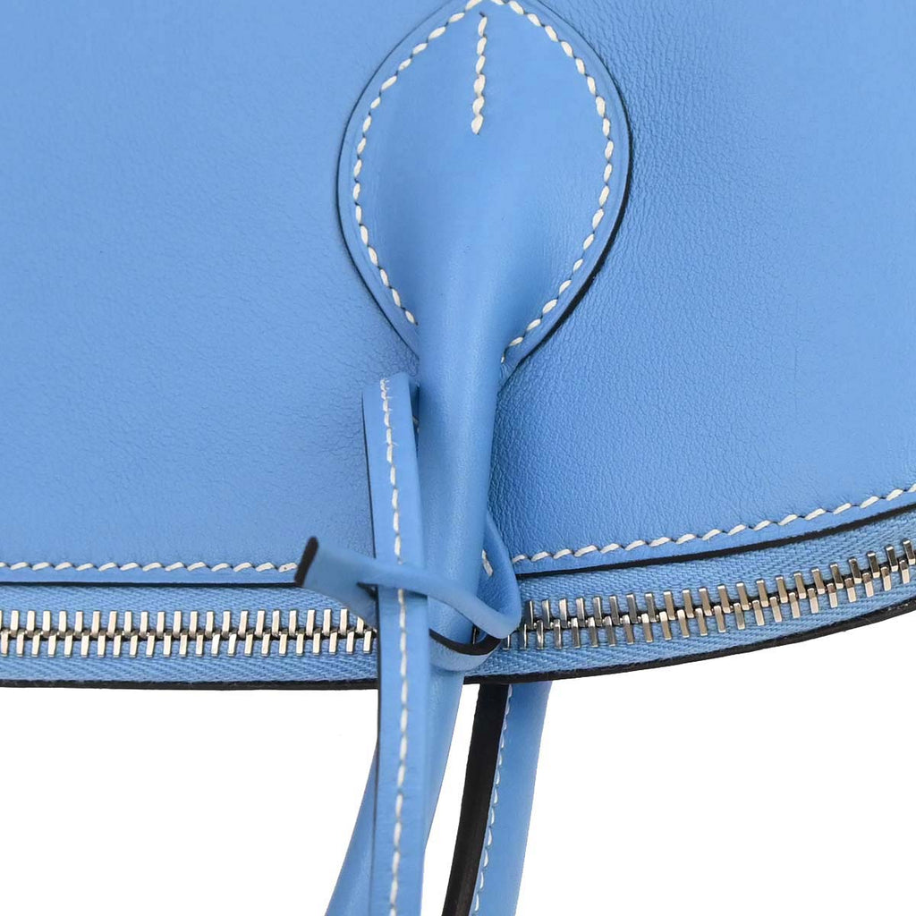 Hermes Blue Paradise Veau Sikkim Bolide Relax 35 Handbag