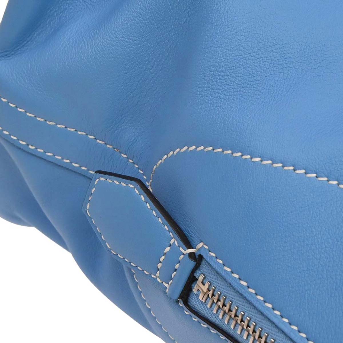 Hermes Blue Paradise Veau Sikkim Bolide Relax 35 Handbag