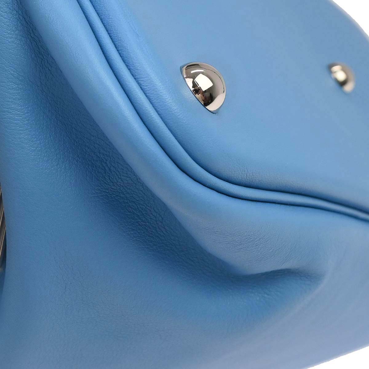 Hermes Blue Paradise Veau Sikkim Bolide Relax 35 Handbag