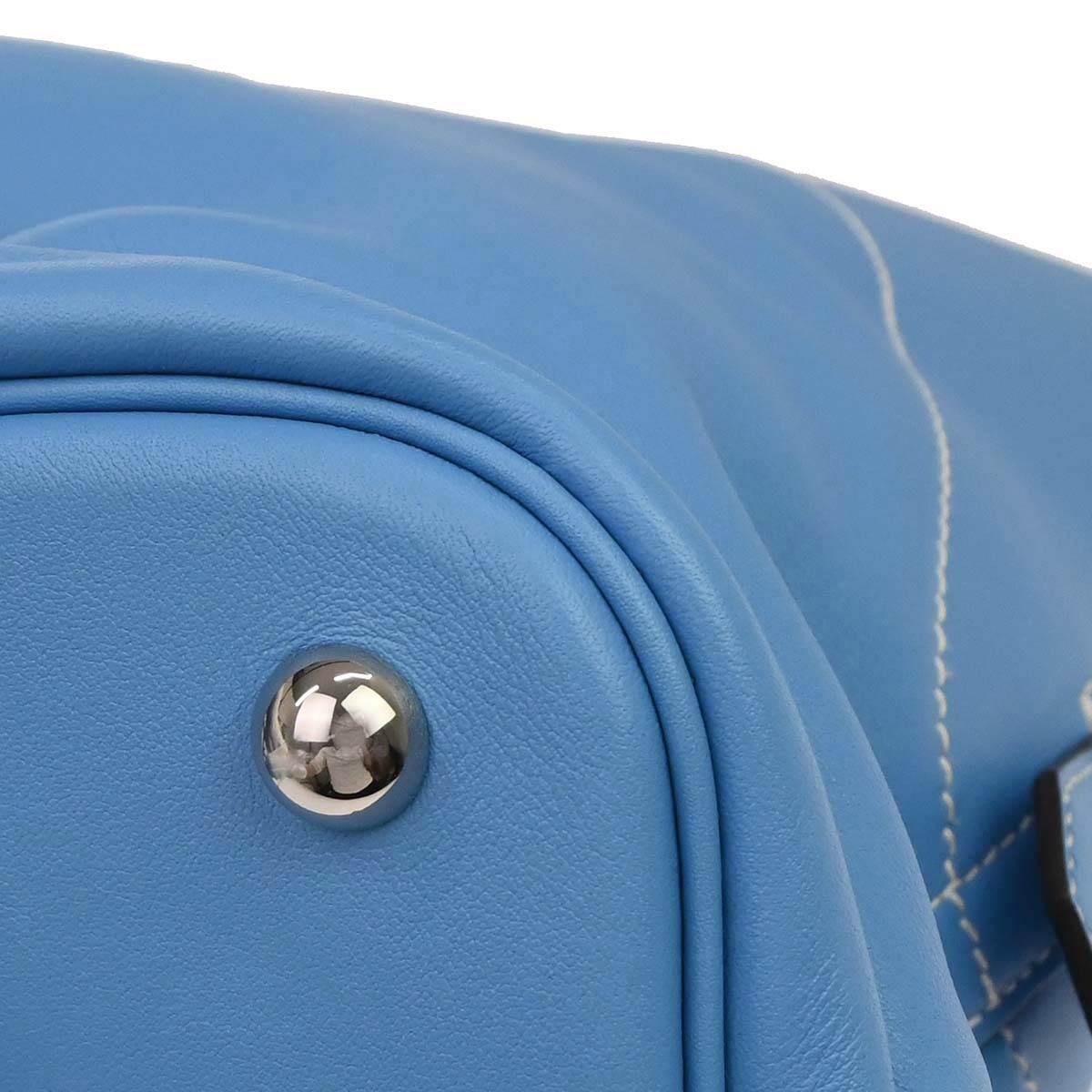 Hermes Blue Paradise Veau Sikkim Bolide Relax 35 Handbag