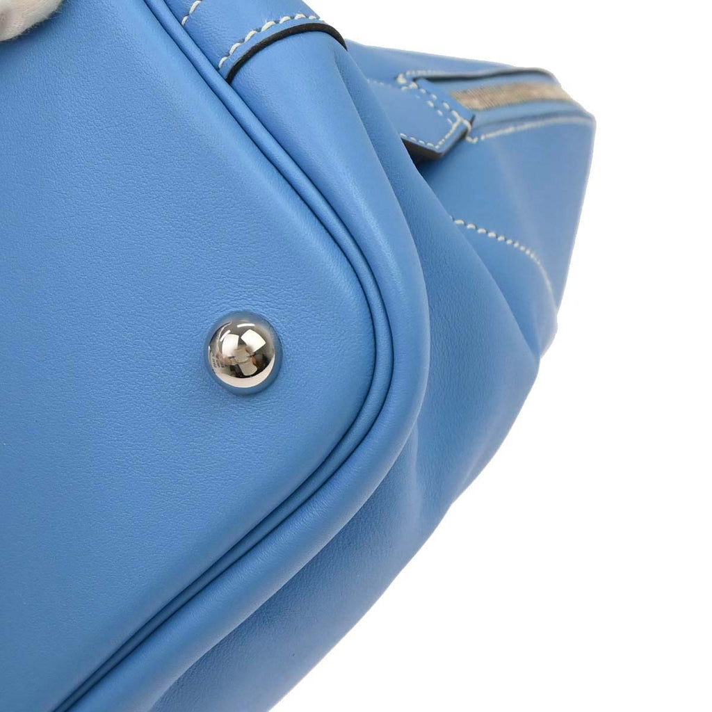 Hermes Blue Paradise Veau Sikkim Bolide Relax 35 Handbag