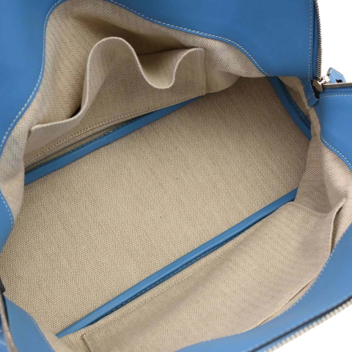 Hermes Blue Paradise Veau Sikkim Bolide Relax 35 Handbag