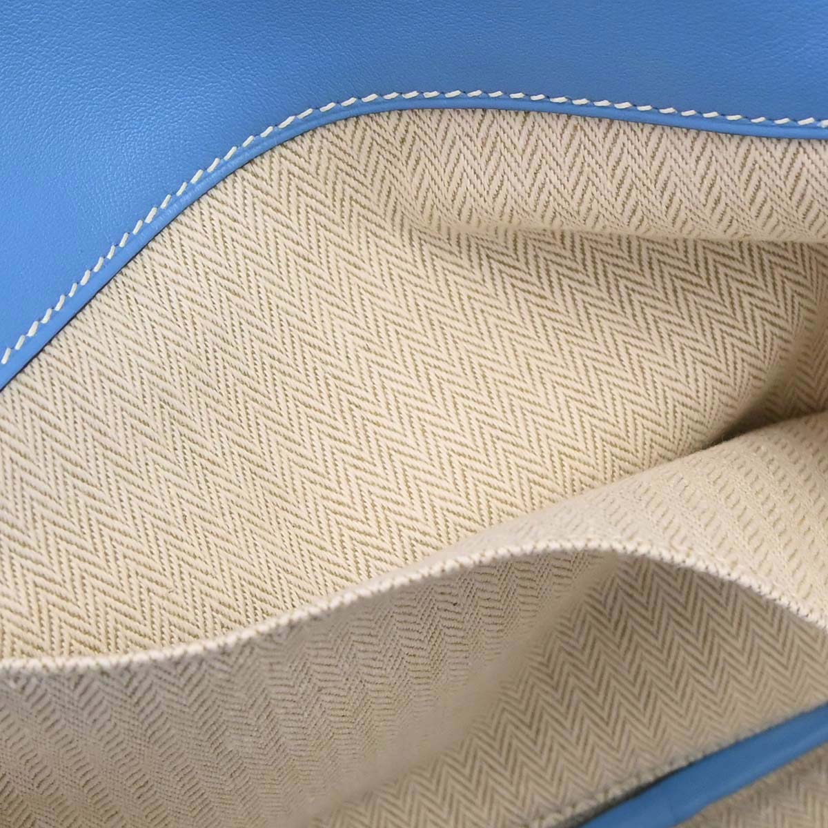 Hermes Blue Paradise Veau Sikkim Bolide Relax 35 Handbag