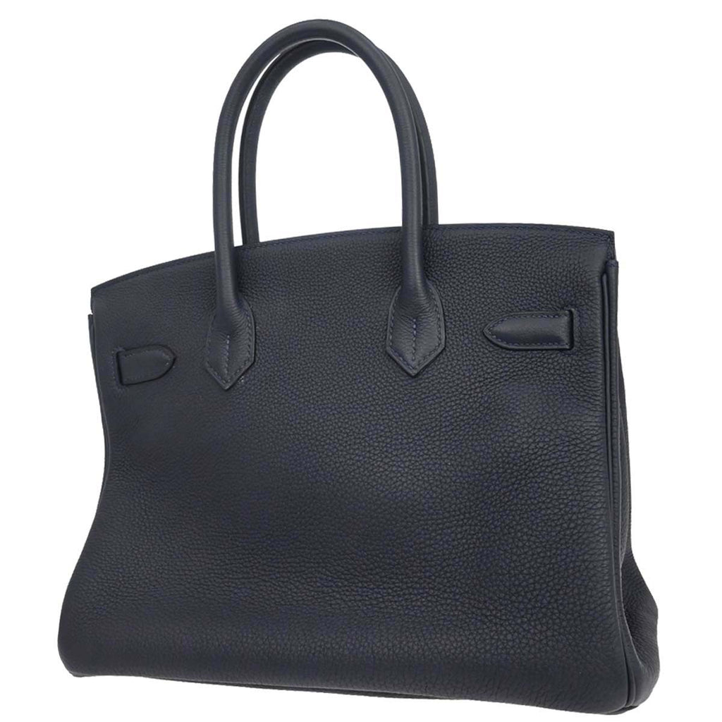 Hermes Blue Nuit Togo Birkin 30 Handbag