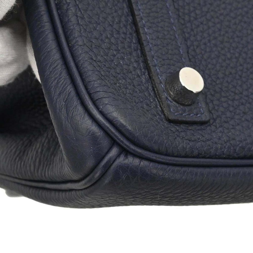 Hermes Blue Nuit Togo Birkin 30 Handbag