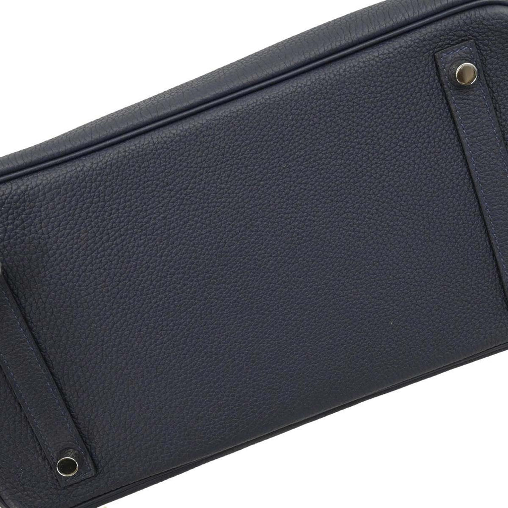 Hermes Blue Nuit Togo Birkin 30 Handbag