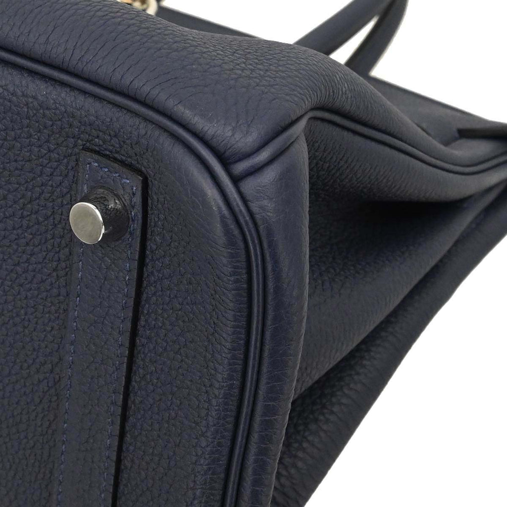 Hermes Blue Nuit Togo Birkin 30 Handbag