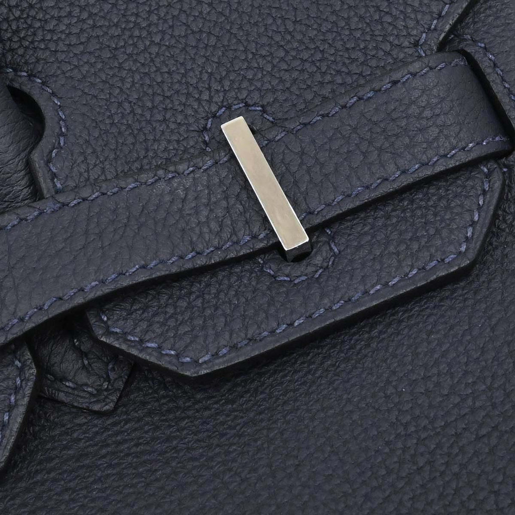 Hermes Blue Nuit Togo Birkin 30 Handbag