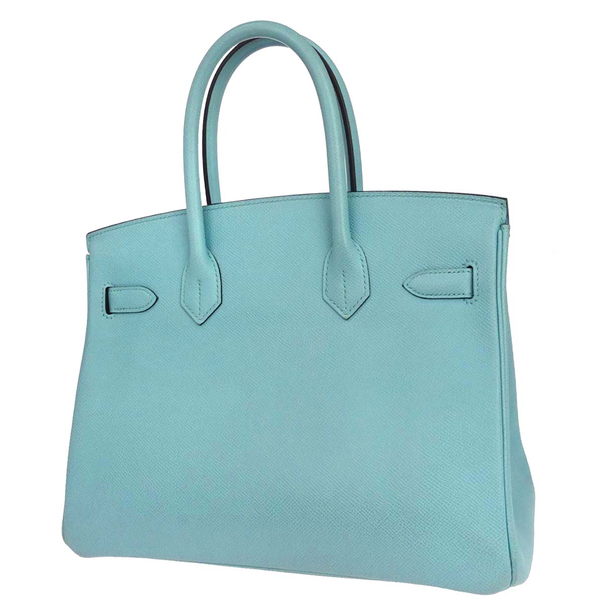 Hermes Blue Atoll Epsom Birkin 30 Handbag