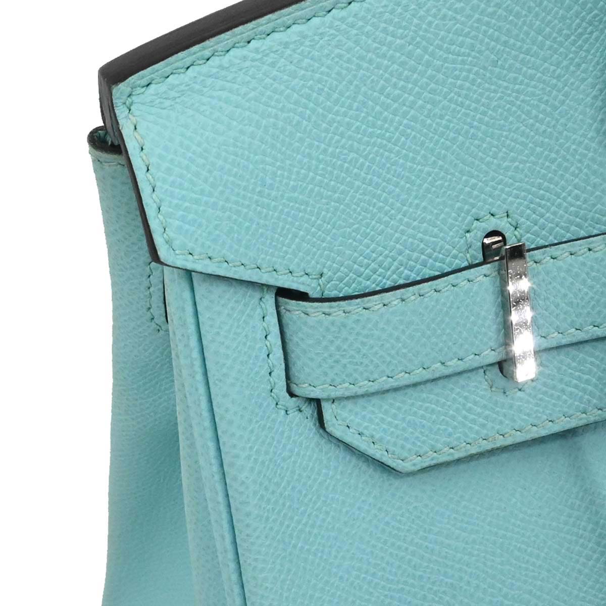 Hermes Blue Atoll Epsom Birkin 30 Handbag