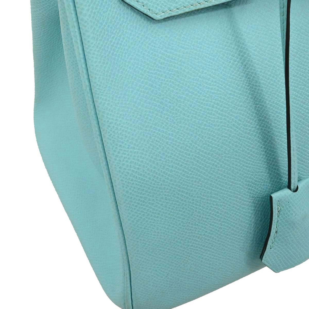 Hermes Blue Atoll Epsom Birkin 30 Handbag