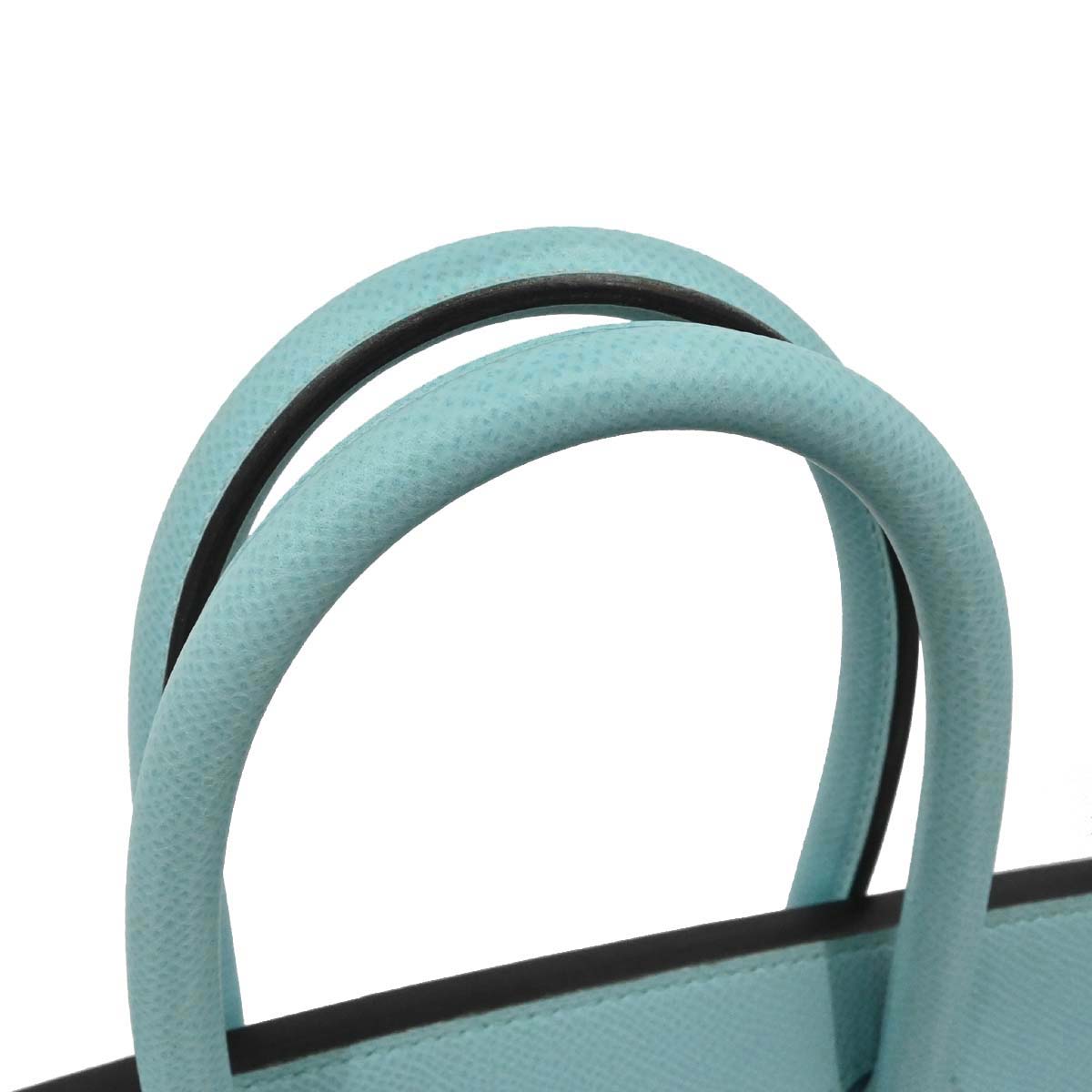 Hermes Blue Atoll Epsom Birkin 30 Handbag