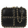 Chanel 2011 Black Lambskin Chain Shoulder Bag