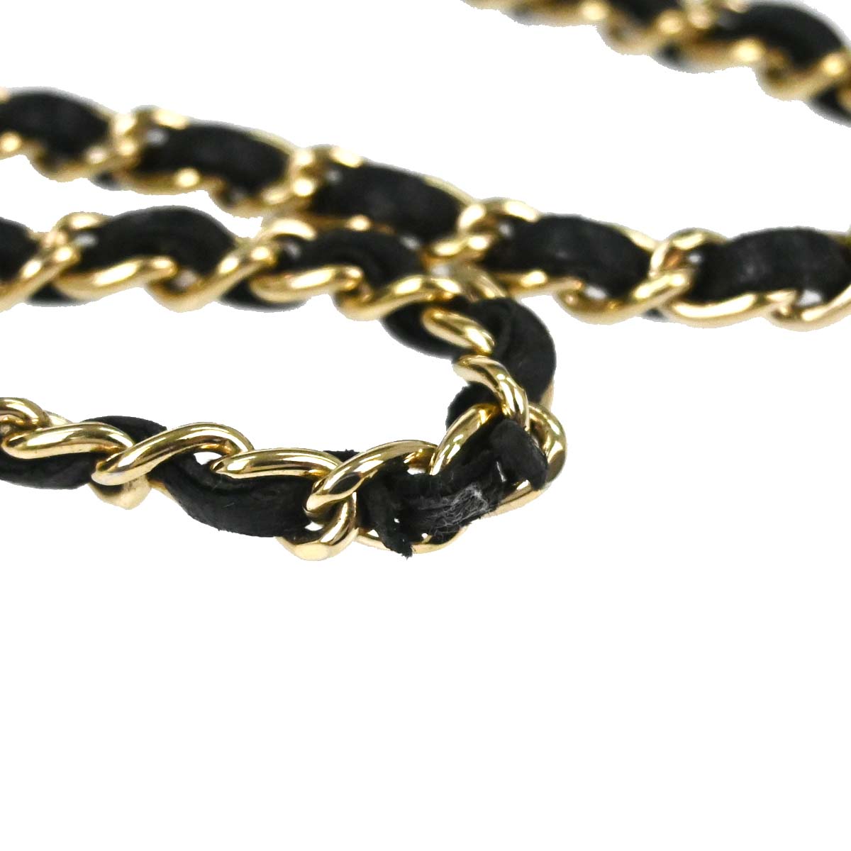 Chanel 2011 Black Lambskin Chain Shoulder Bag