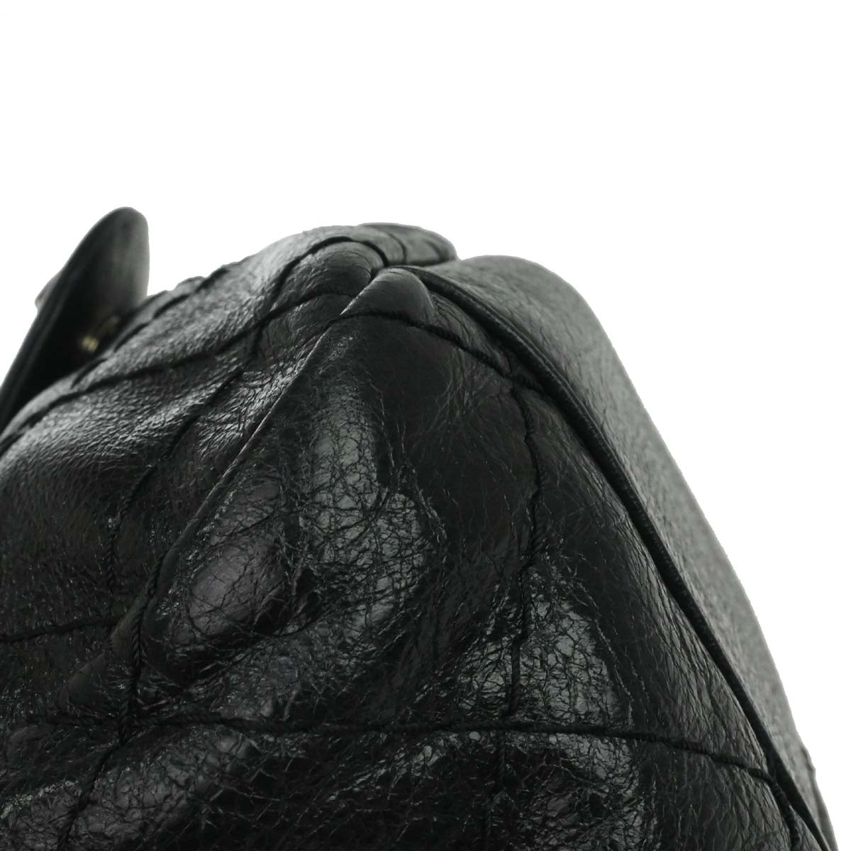 Chanel 2010-2011 Black Calfskin On The Road Handbag