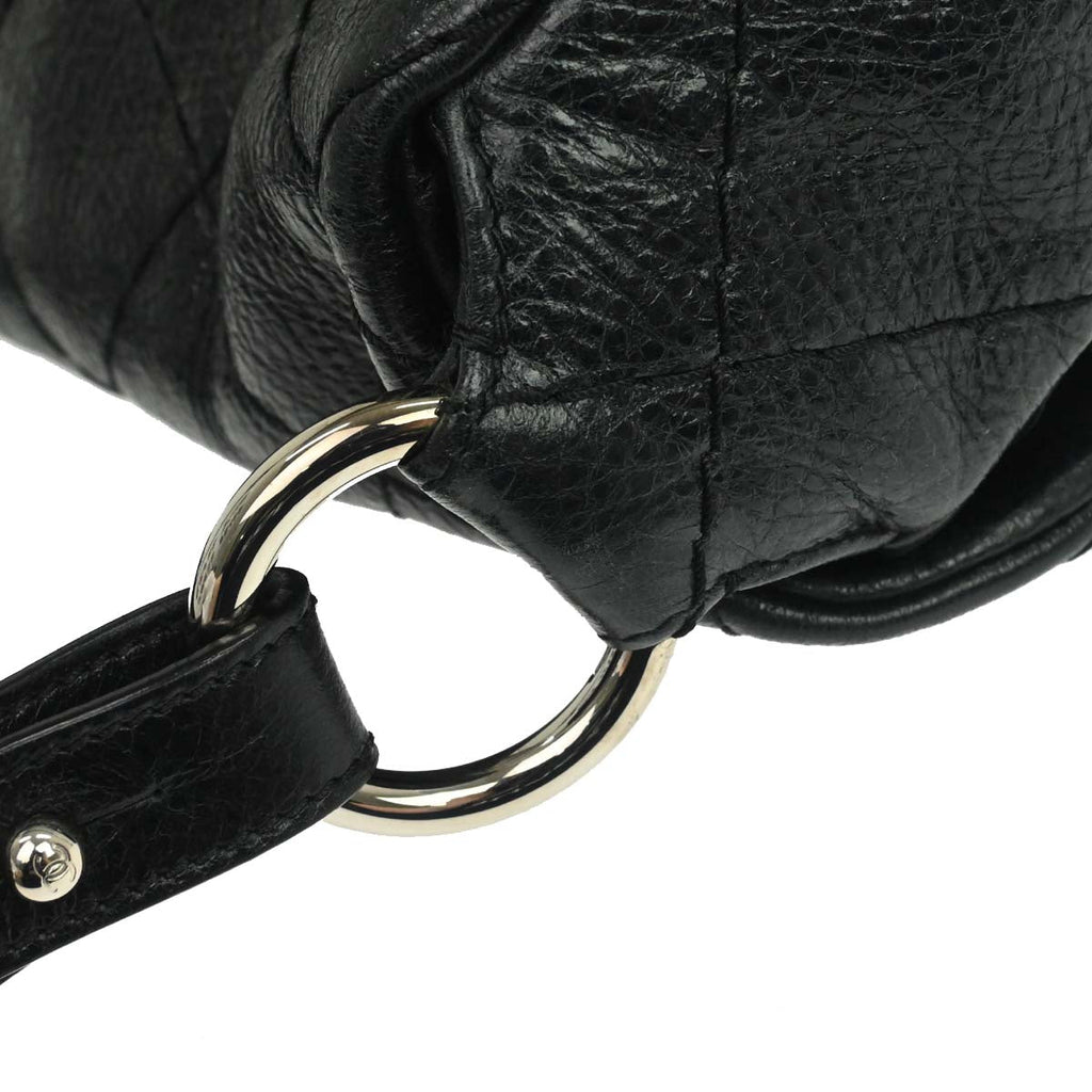 Chanel 2010-2011 Black Calfskin On The Road Handbag