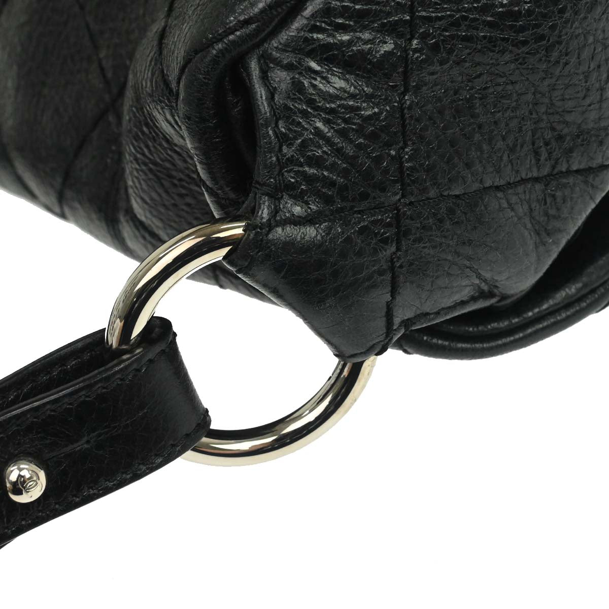 Chanel 2010-2011 Black Calfskin On The Road Handbag