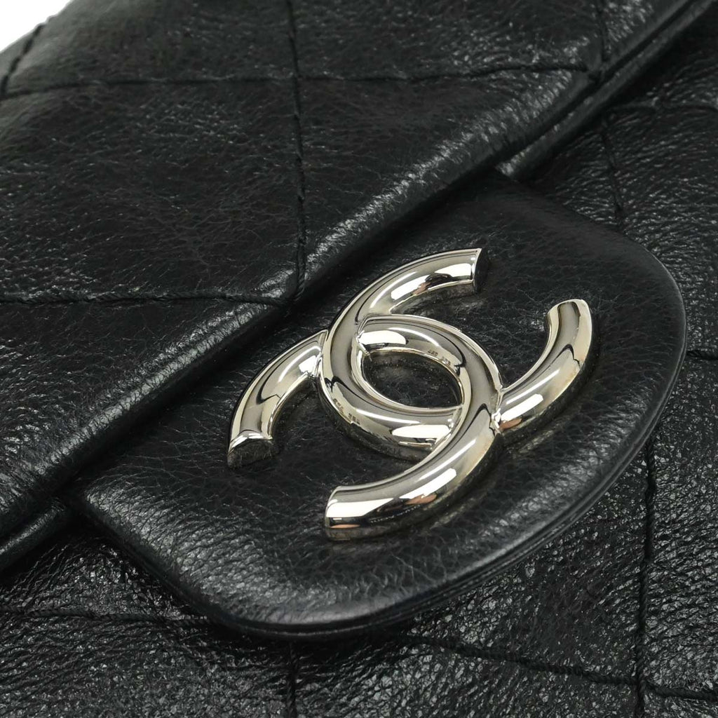 Chanel 2010-2011 Black Calfskin On The Road Handbag