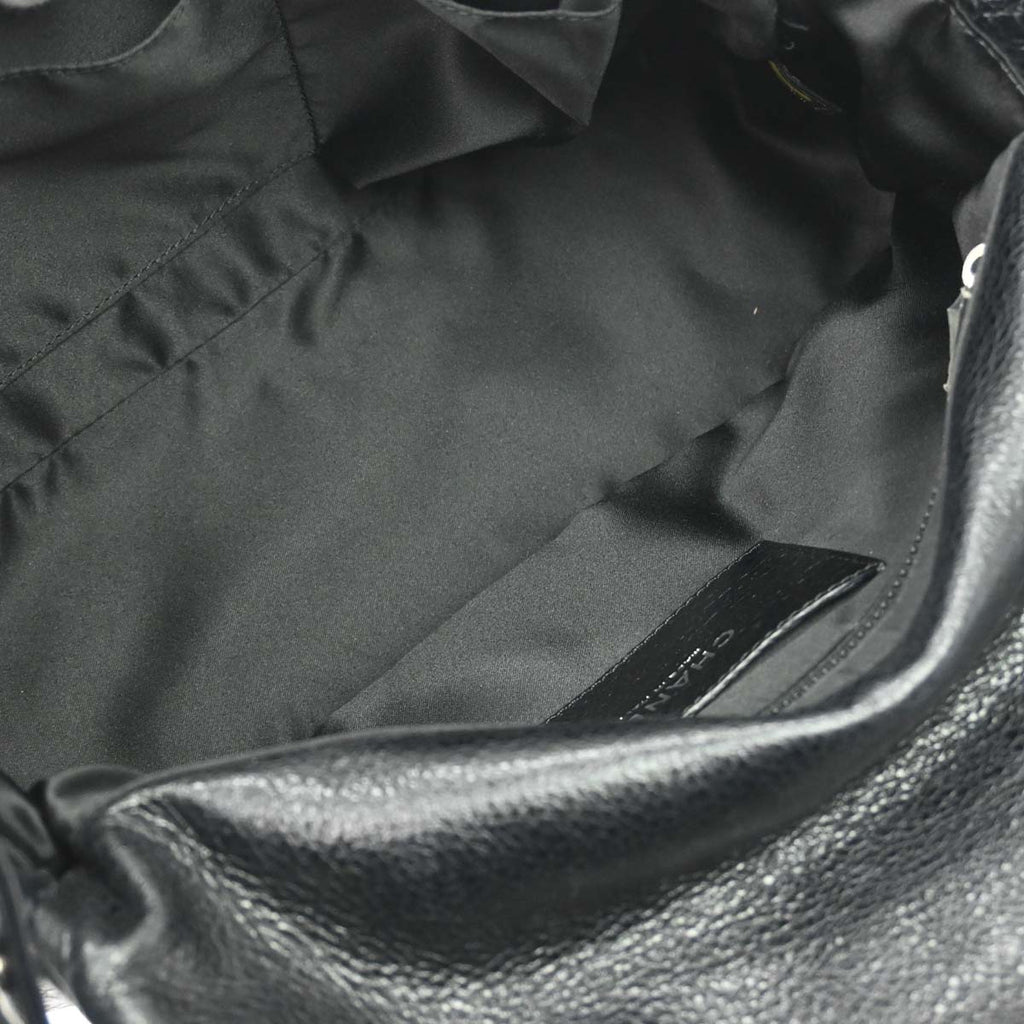 Chanel 2010-2011 Black Calfskin On The Road Handbag