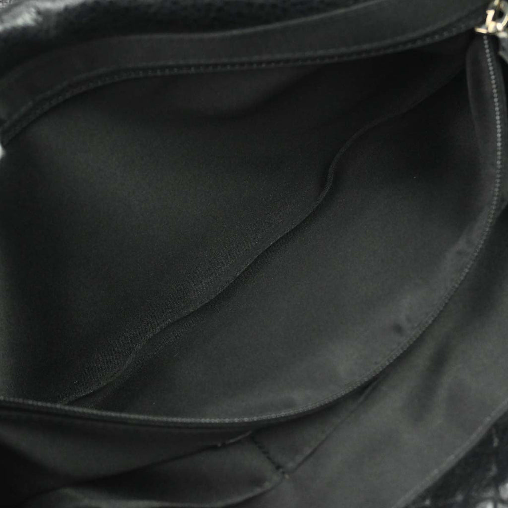 Chanel 2010-2011 Black Calfskin On The Road Handbag