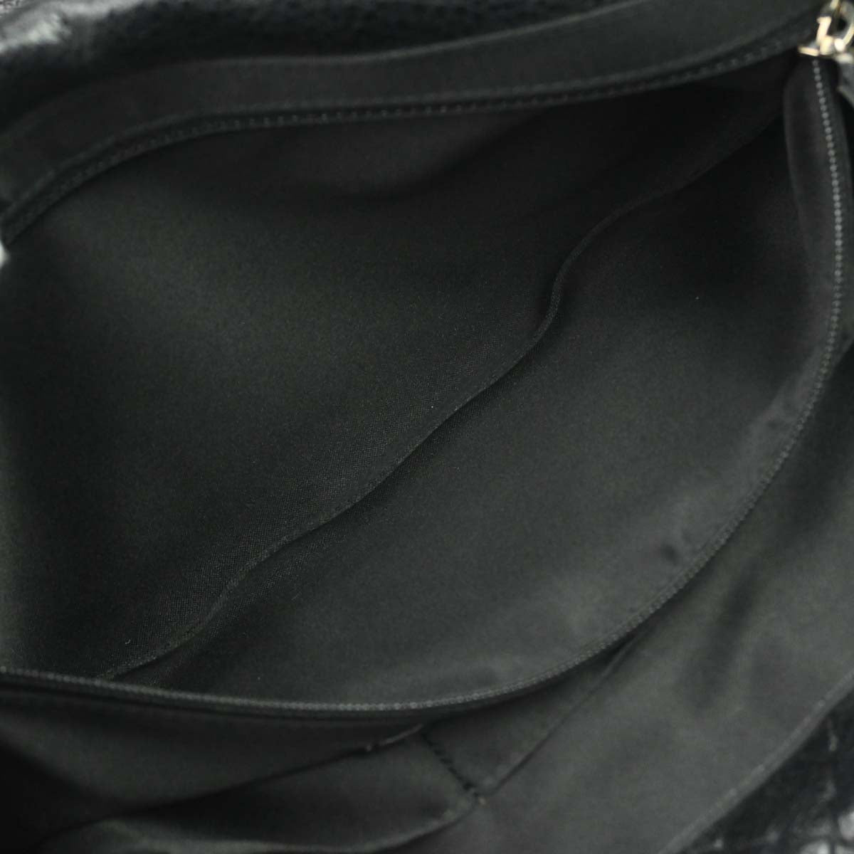Chanel 2010-2011 Black Calfskin On The Road Handbag