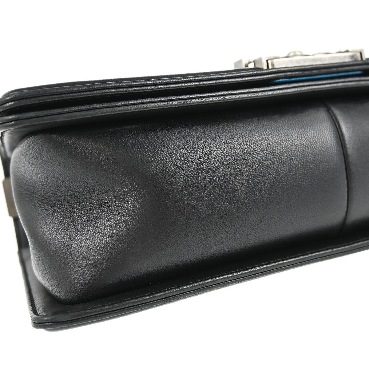 Boy Chanel 2016-2017 Black Lambskin Medium Shoulder Bag