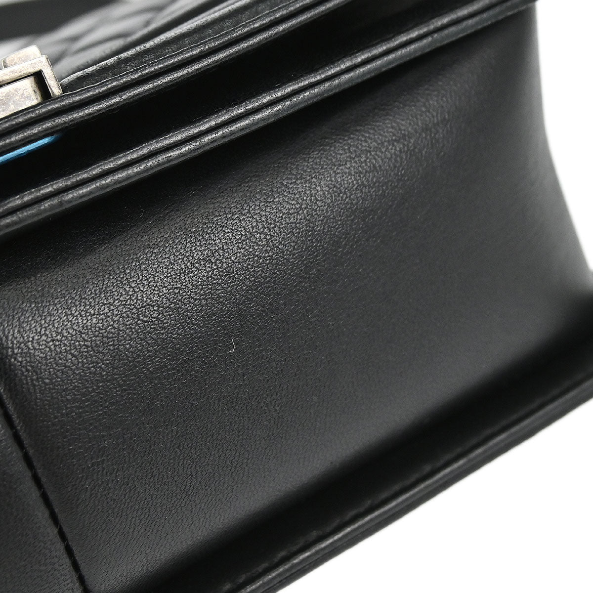 Boy Chanel 2016-2017 Black Lambskin Medium Shoulder Bag