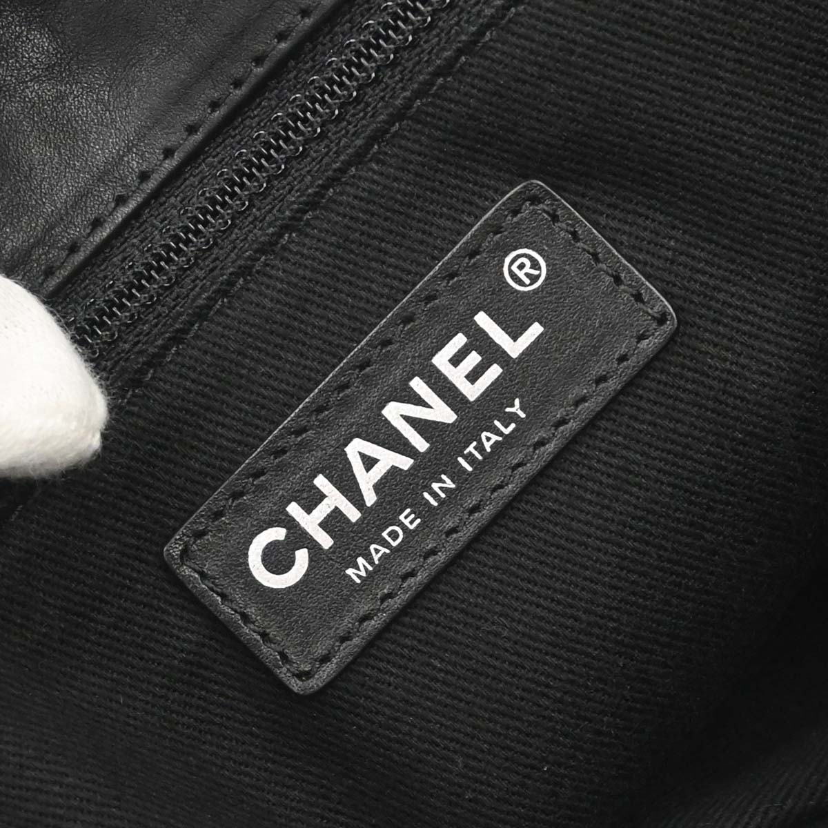 Chanel 2010-2011 Black Lambskin Natural Beauty Split Pocket Flap Bag Shoulder Bag
