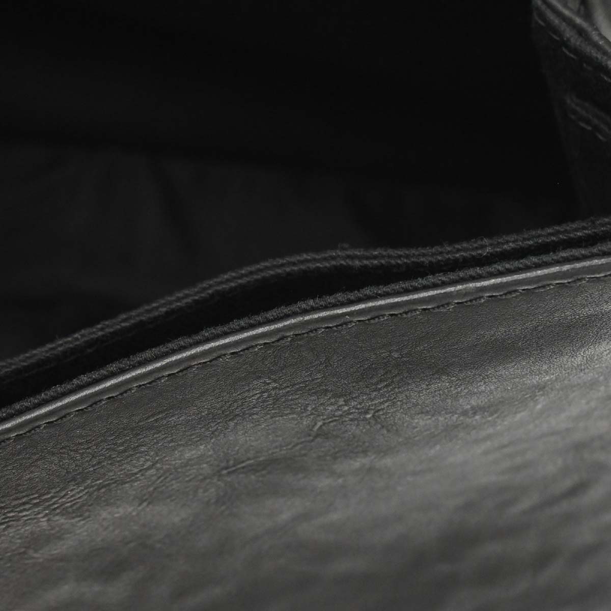 Chanel 2010-2011 Black Lambskin Natural Beauty Split Pocket Flap Bag Shoulder Bag