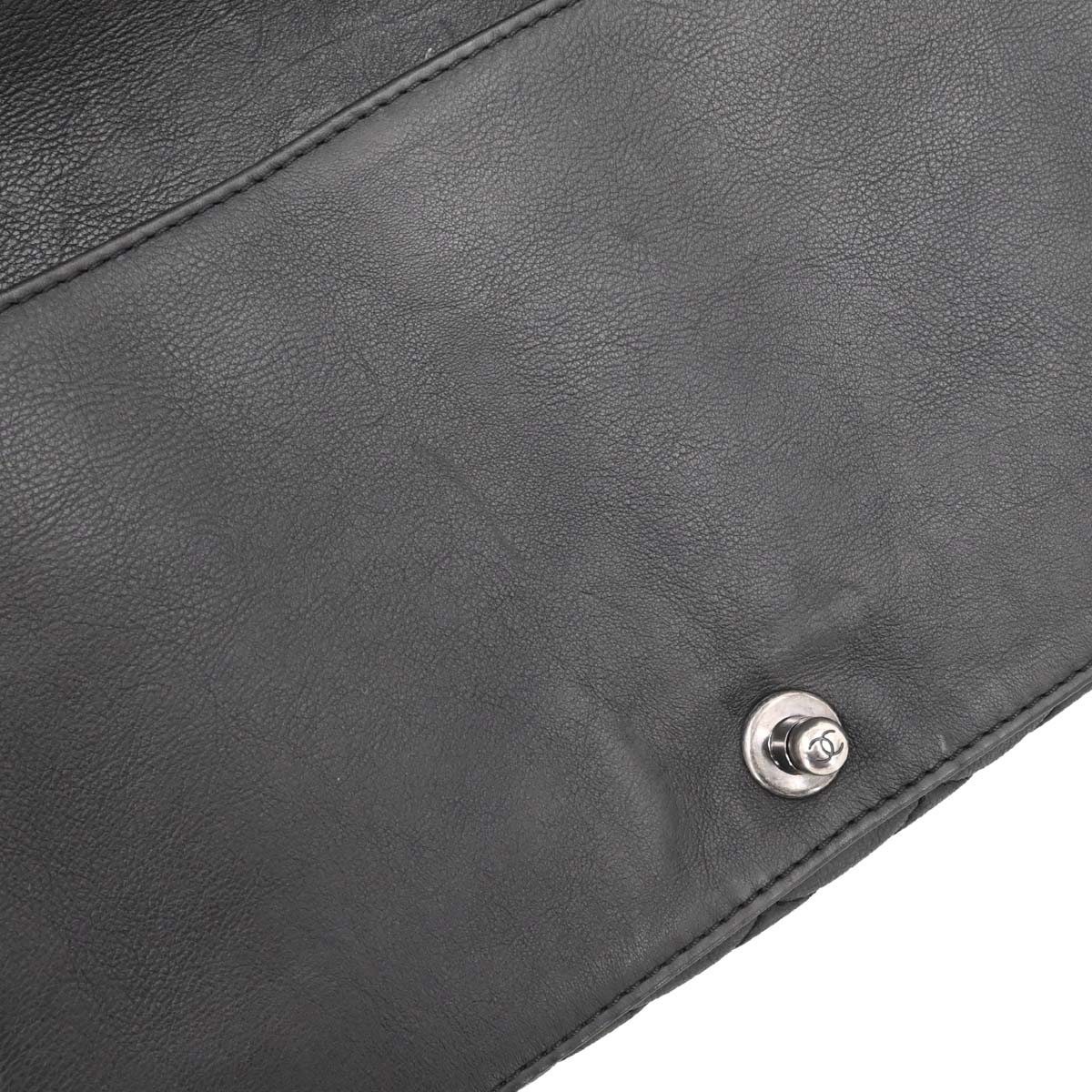 Boy Chanel 2013-2014 Black Lambskin Medium Shoulder Bag