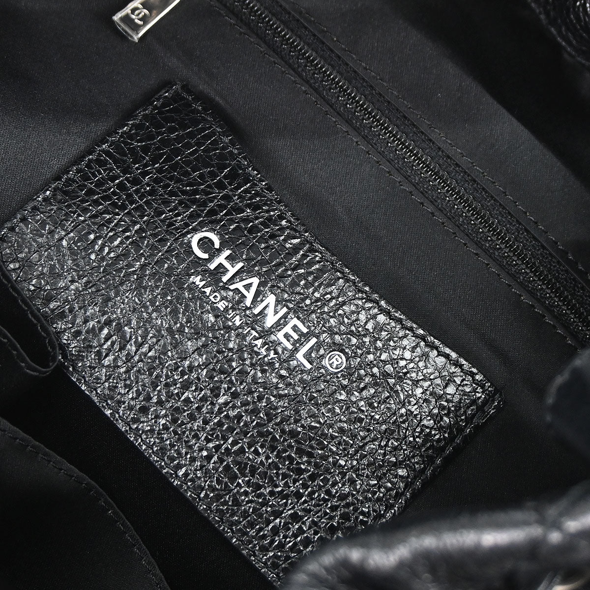 Chanel 2010-2011 Black Calfskin On The Road Drawstring Bucket Handbag