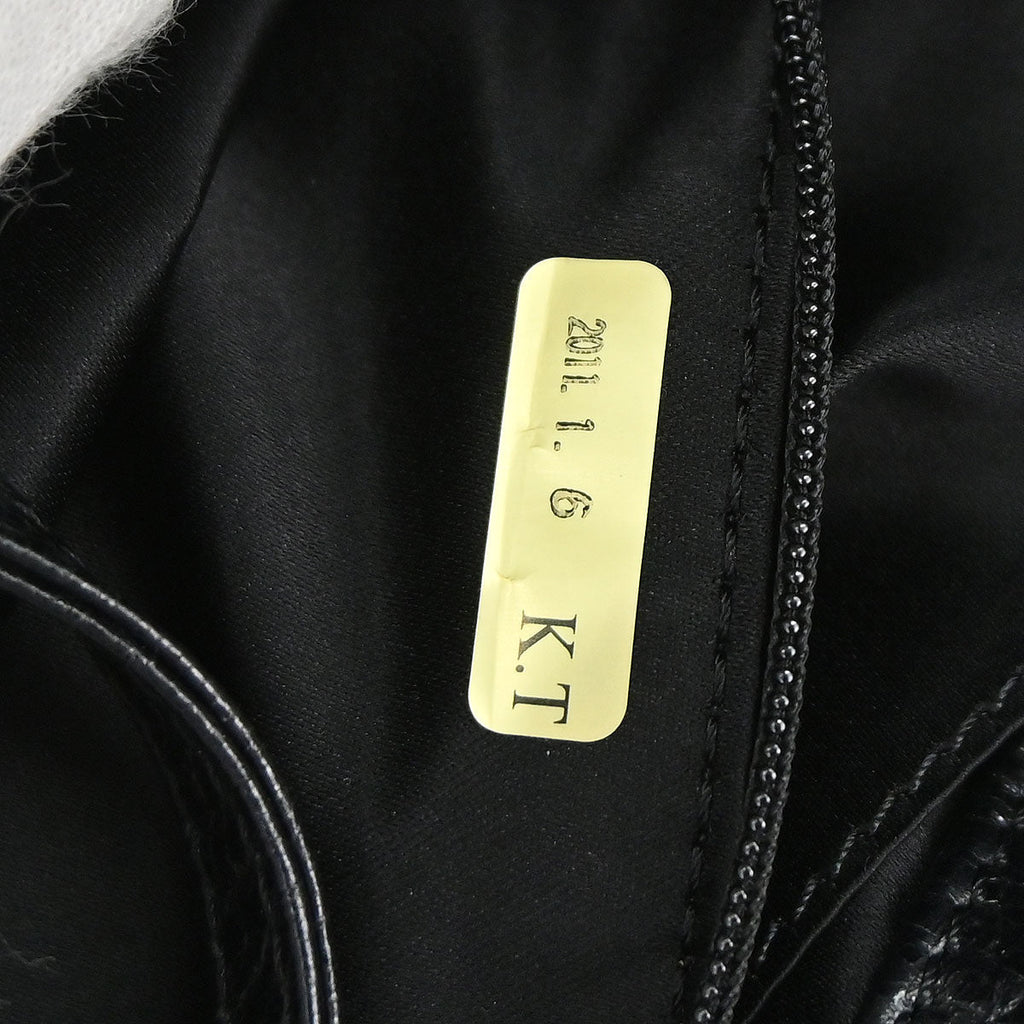 Chanel 2010-2011 Black Calfskin On The Road Drawstring Bucket Handbag
