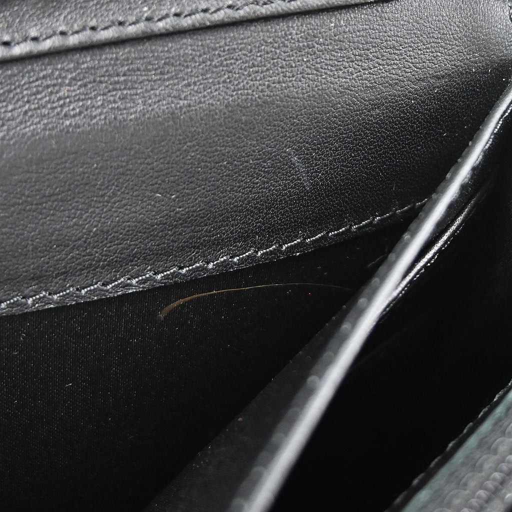 Chanel 2010-2011 Black Patent Leather WOC Wallet on Chain Bag