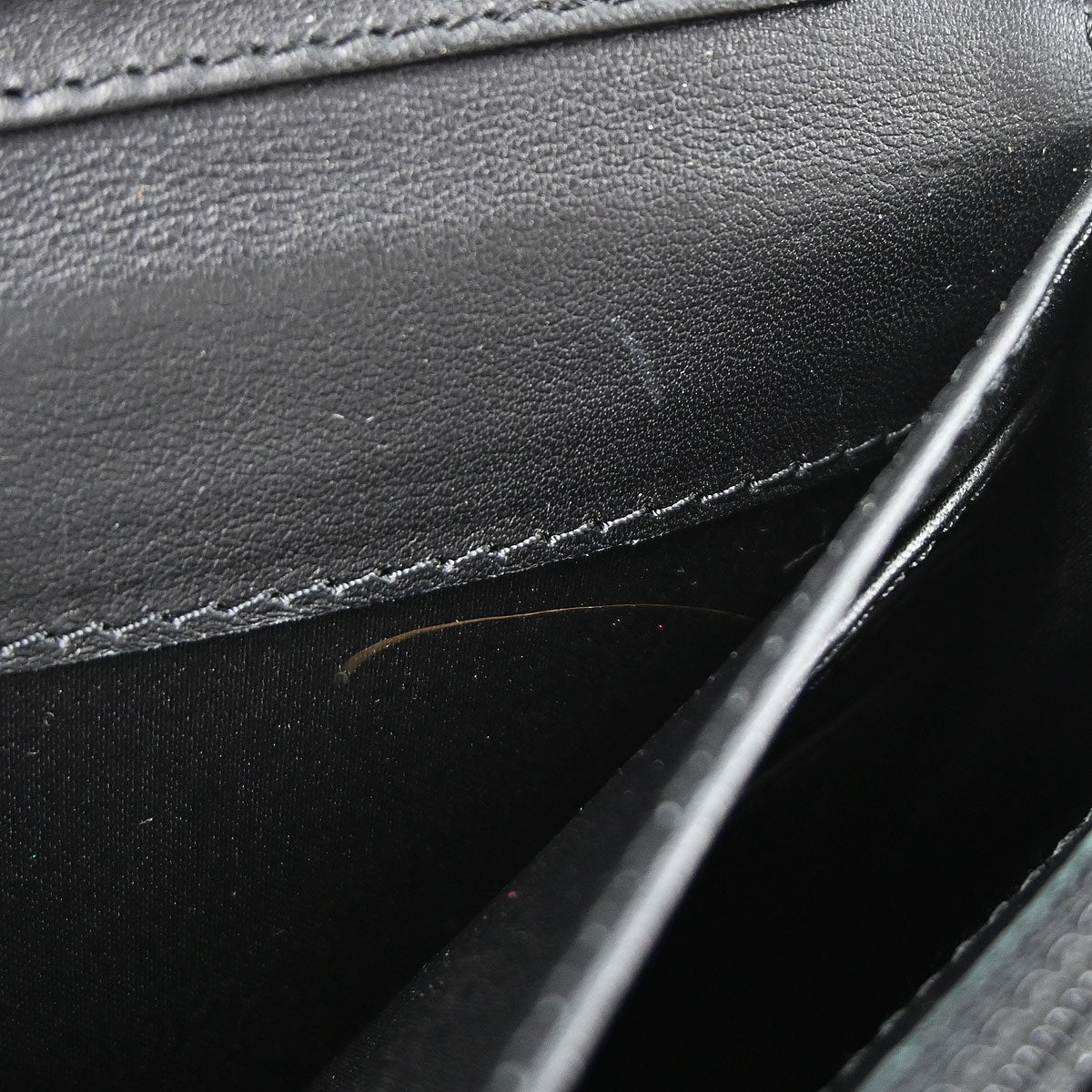 Chanel 2010-2011 Black Patent Leather WOC Wallet on Chain Bag