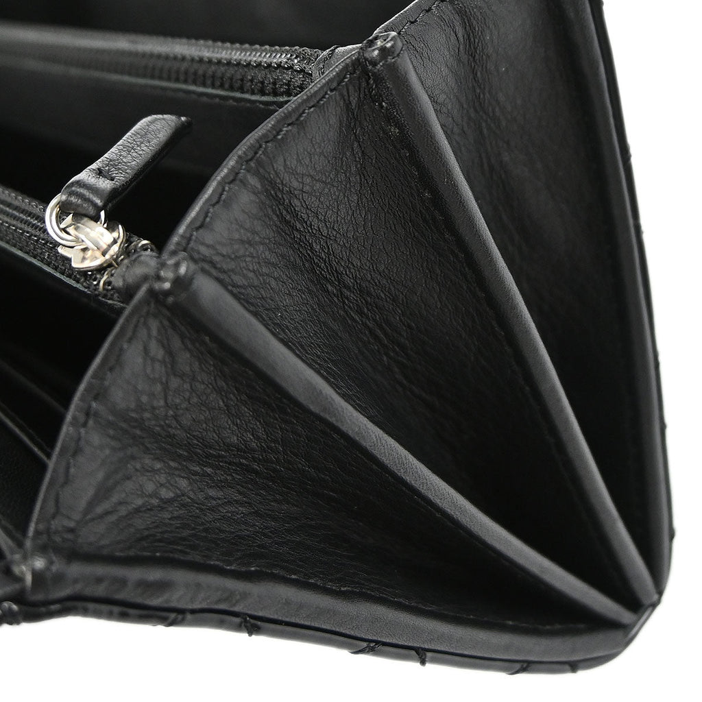 Chanel 2010-2011 Black Patent Leather WOC Wallet on Chain Bag
