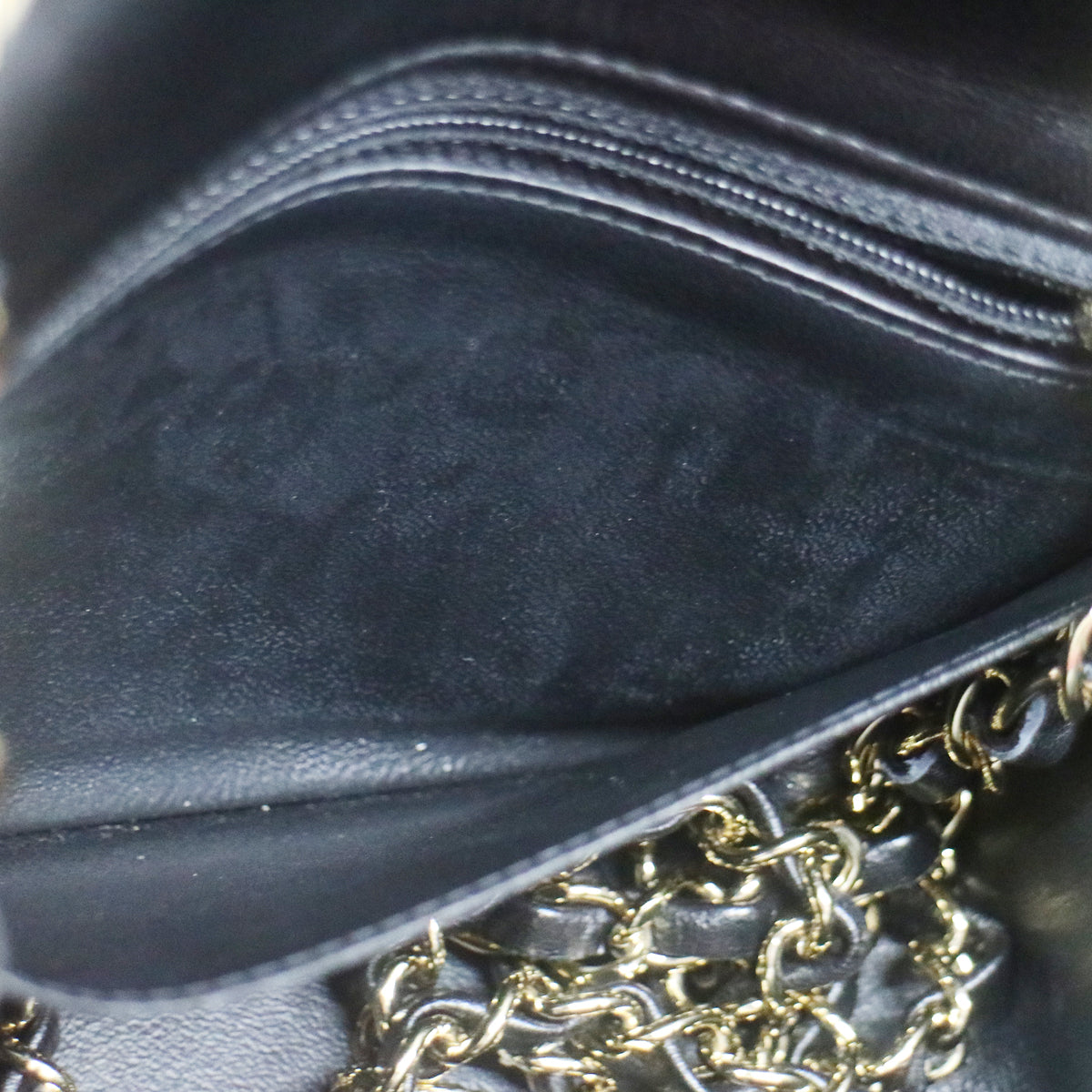 Chanel 2018-2019 Black Lambskin Mini Classic Square Flap Shoulder Bag 17
