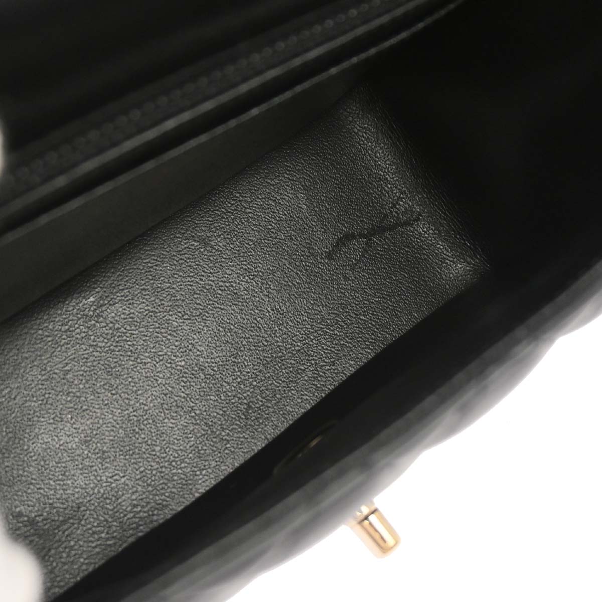 Chanel 2018-2019 Black Lambskin Mini Classic Square Flap Shoulder Bag 17