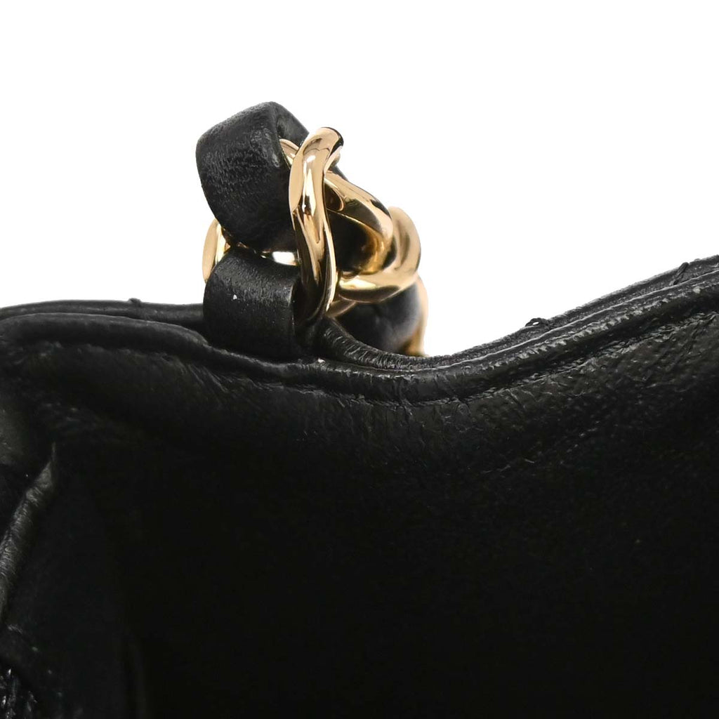 Chanel 2018-2019 Black Lambskin Mini Classic Square Flap Shoulder Bag 17