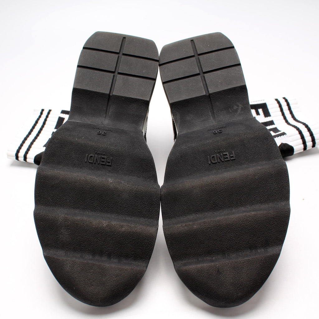 Fendi Zucca Sock Sneakers Size 36