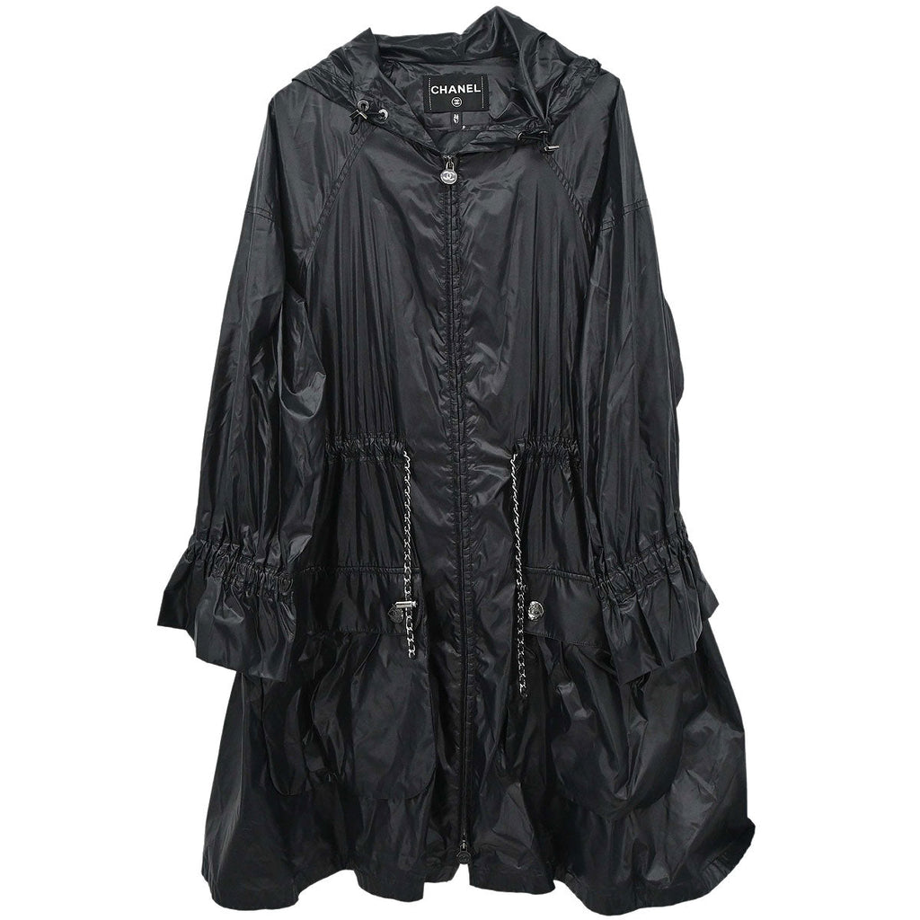 Chanel 2018-2019 Nylon Coat Black #34