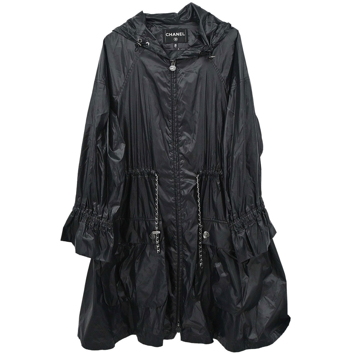 Chanel 2018-2019 Nylon Coat Black #34