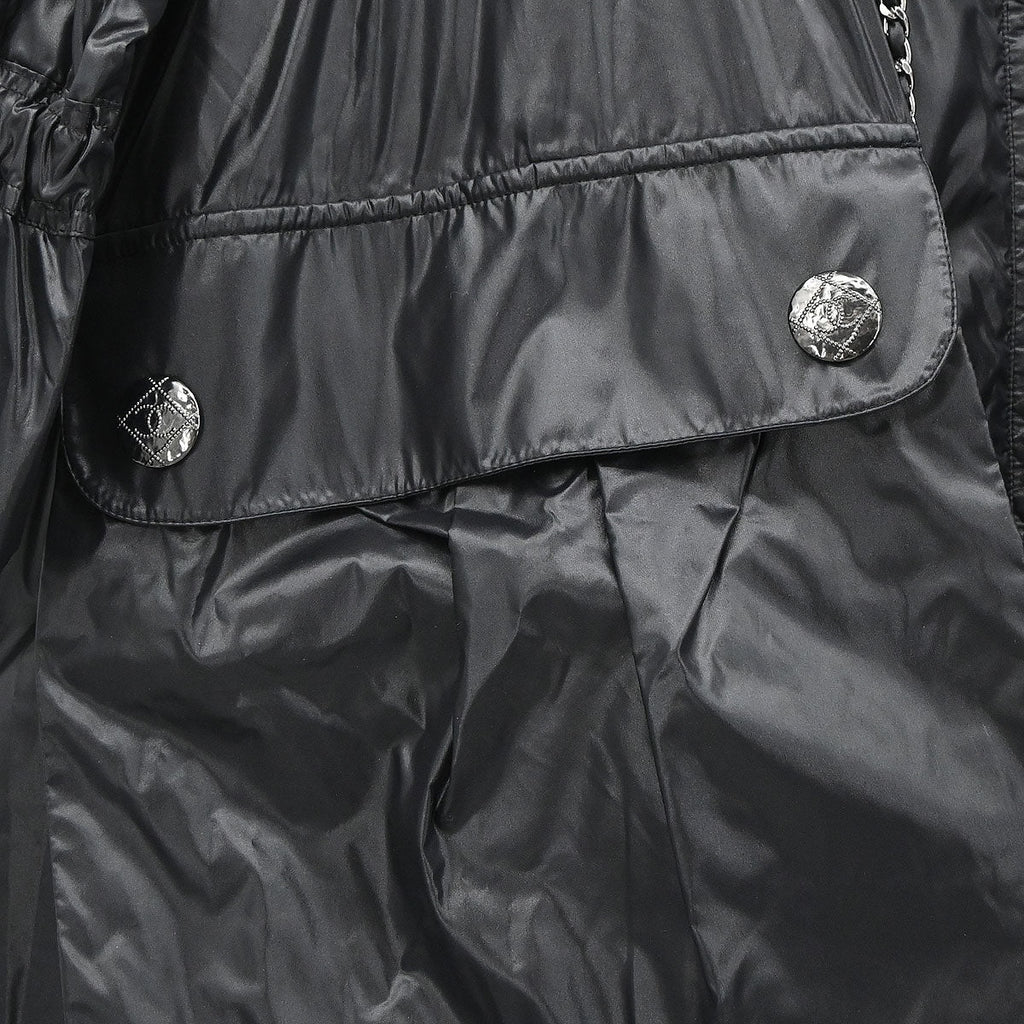 Chanel 2018-2019 Nylon Coat Black #34