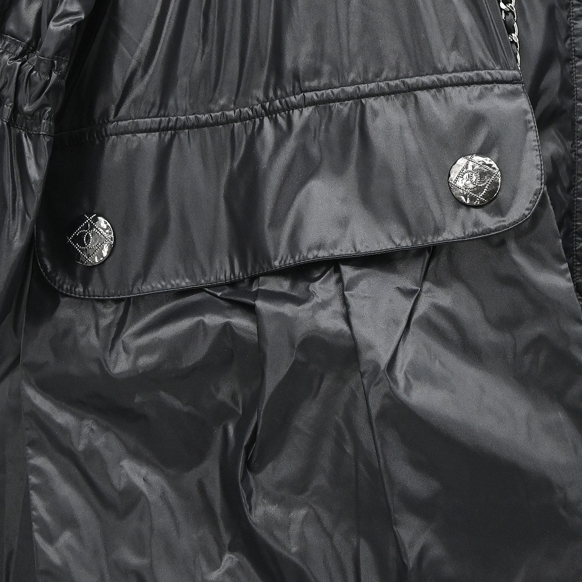 Chanel 2018-2019 Nylon Coat Black #34