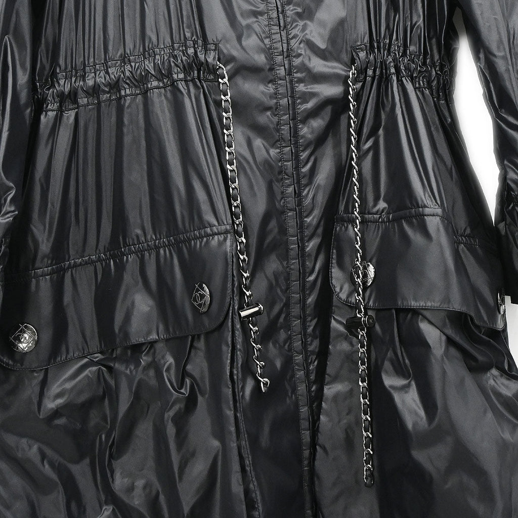 Chanel 2018-2019 Nylon Coat Black #34