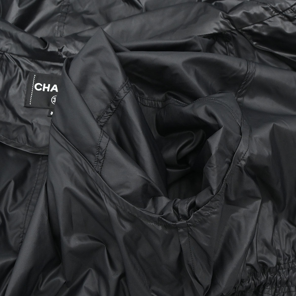 Chanel 2018-2019 Nylon Coat Black #34
