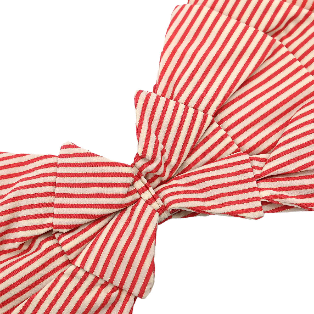 Chanel 2010 Bandeau Swimwear Swimsuit Red #36