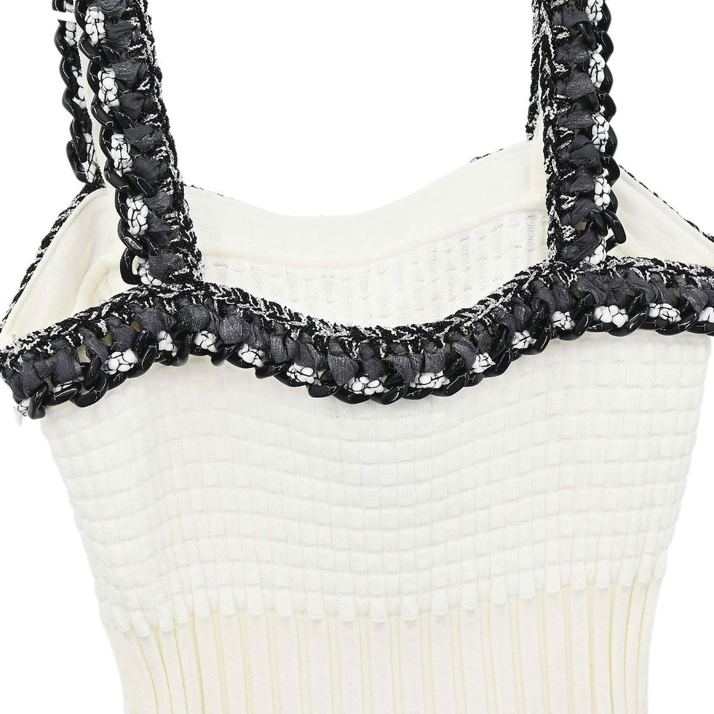Chanel 2014 Camisole Dress White #34