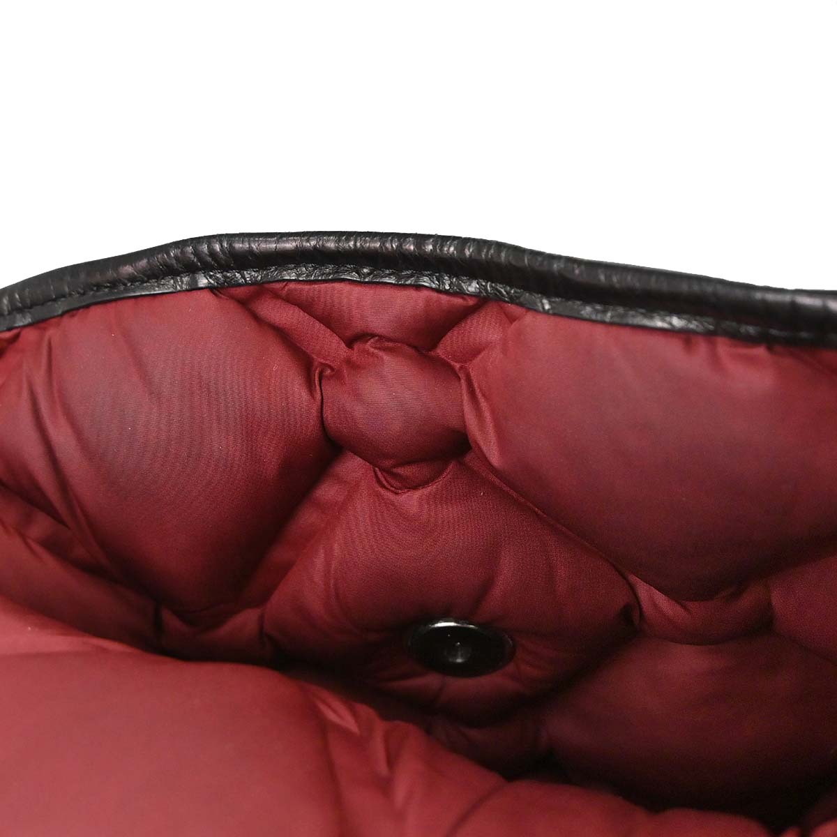 Chanel 2017 Black Lambskin Bubble Quilted Shoulder Bag