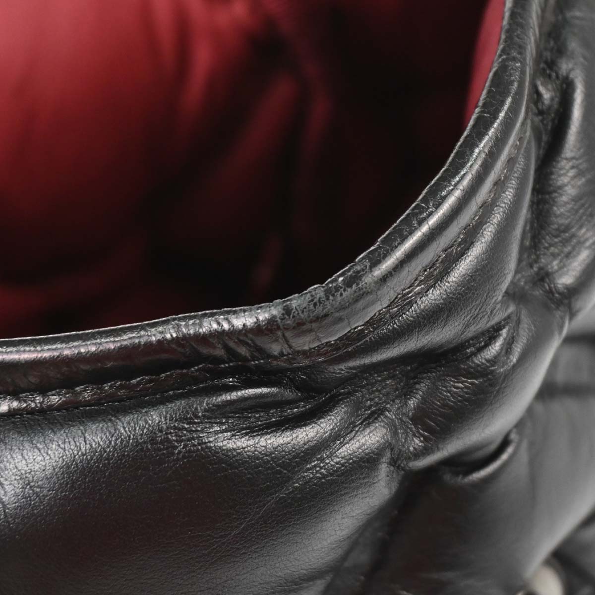 Chanel 2017 Black Lambskin Bubble Quilted Shoulder Bag